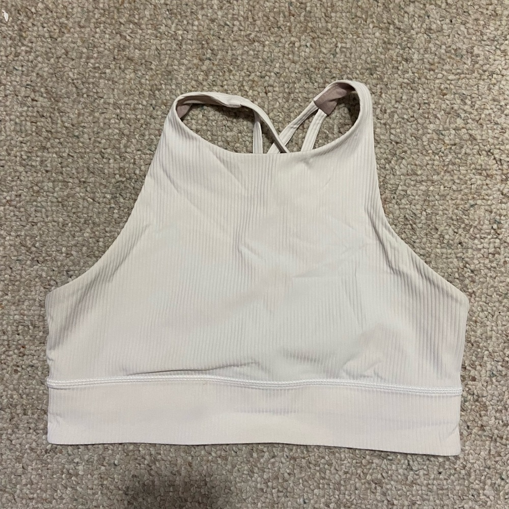 Lululemon Energy Longline Ribbed Sports Bra